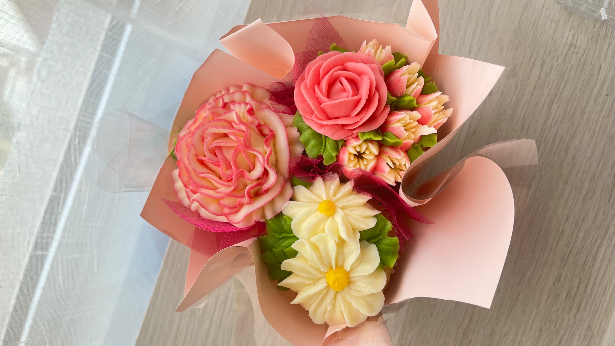 Ramo de 3 Rosa